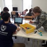 Warsztaty z robotyki i programowania zrealizowane w ramach projektu "Robotyka dla młodzieży i dla smyka".