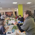 9 kwietnia 2025 r. Warsztaty wielkanocne w bibliotece.