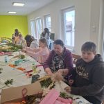 9 kwietnia 2025 r. Warsztaty wielkanocne w bibliotece.