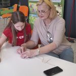 9 kwietnia 2025 r. Warsztaty wielkanocne w bibliotece.