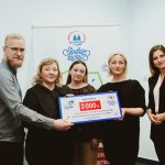 Odbiór nagrody przyznanej Bibliotece w 5. edycji programu grantowego Dobre Działania.