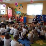 Warszawska Syrenka z wizytą u przedszkolaków
