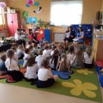 Warszawska Syrenka z wizytą u przedszkolaków