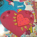 Warsztaty walentynkowe w bibliotece.