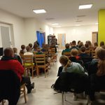 08.11.2023 r. Spotkanie z leśnikiem w ramach projektu „Survival za regałem, czyli biblioteczna sztuka przetrwania”.