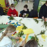 9 kwietnia 2025 r. Warsztaty wielkanocne w bibliotece.