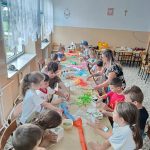 Warsztaty z recyklingu i segregacji śmieci.