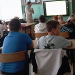 Spotkanie z przyrodnikiem Maciejem Cmochem.