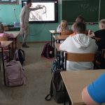 Spotkanie z przyrodnikiem Maciejem Cmochem.