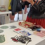 Warsztaty wycinanki kurpiowskiej.