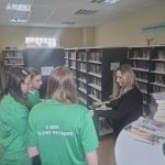15.05.2026 r. - Harcerze z I HDK Zielony Płomień z wizytą w bibliotece.
