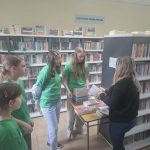 15.05.2026 r. - Harcerze z I HDK Zielony Płomień z wizytą w bibliotece.