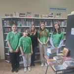 15.05.2026 r. - Harcerze z I HDK Zielony Płomień z wizytą w bibliotece.